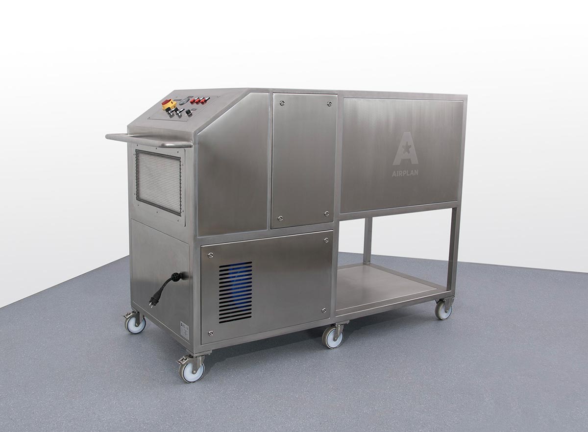 THE AIR CART - Flux laminaire mobile avec batterie intégrée