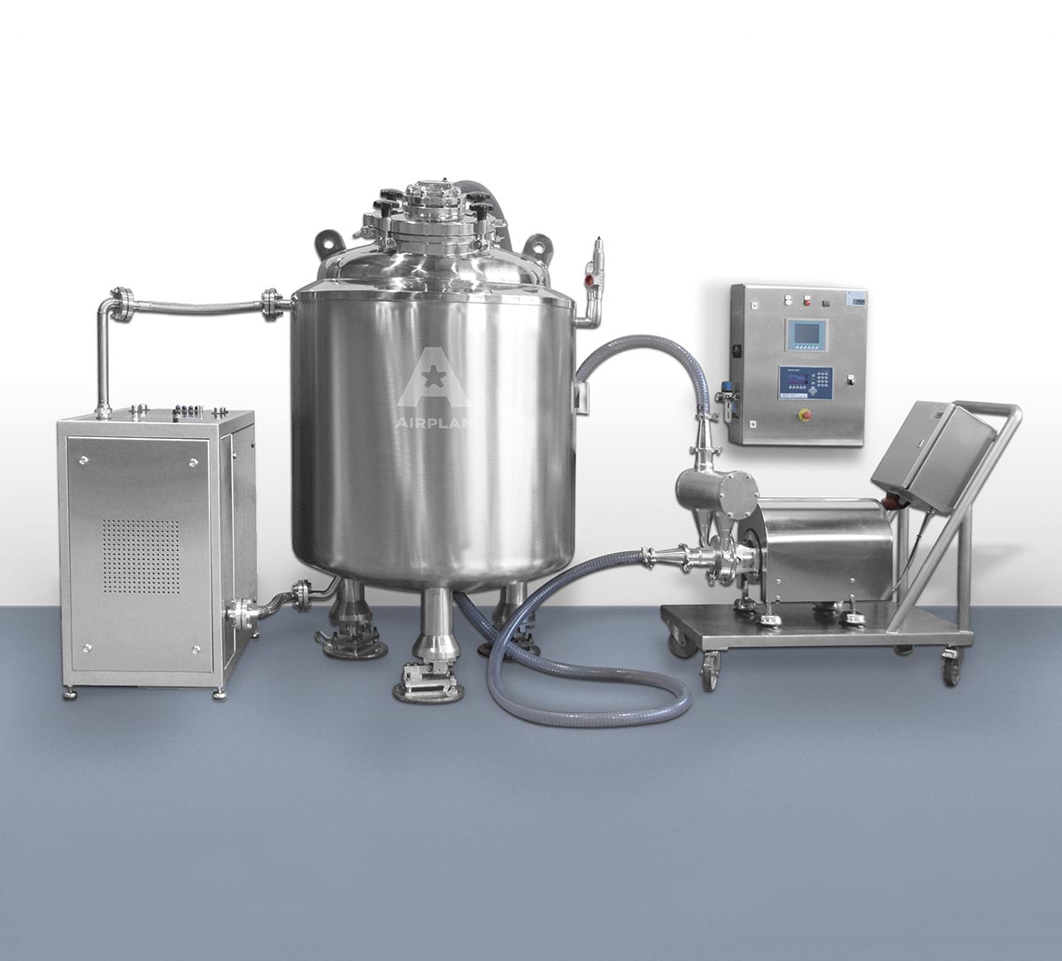 Liquid Process - Reactor de inyectables con skid de control de temperatura