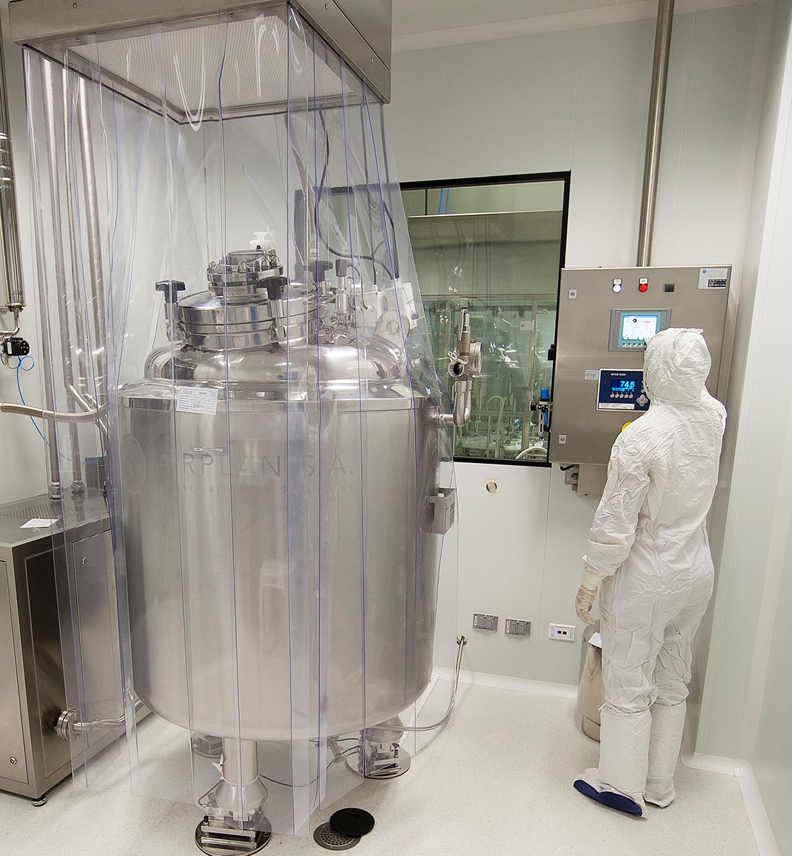 Liquid Process - Reactor para producción de inyectables.